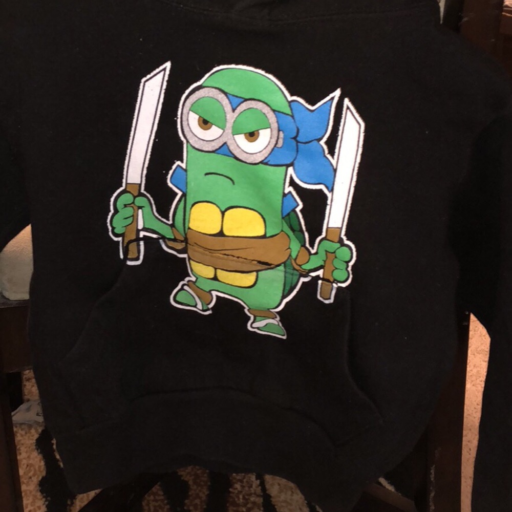 Minion TMNT Kids Sweatshirt